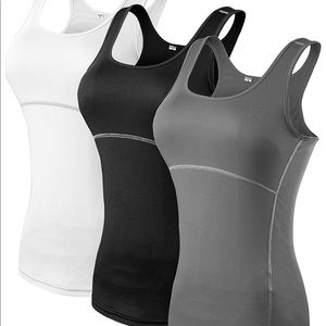 NWOT 3-Pack Workout Tank Tops